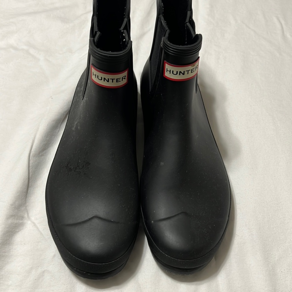 HUNTER Chelsea rain boots Womens size 11